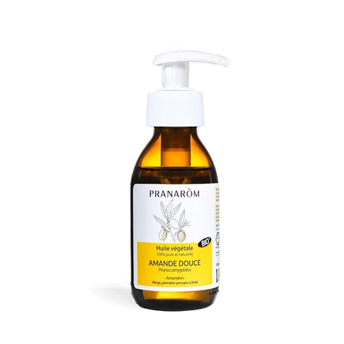 Pranarôm Huile Végétale Amande Douce Bio 100 ml - Soin Naturel et Pur