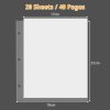 Album Photo Scrapbooking DIY avec Couverture en Lin Beige et 20 Pochettes - Idéal pour Cadeaux Mariage, Anniversaire, Voyage