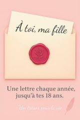 À Toi, Ma Fille : Lettres Annuelles Jusqu'à 18 Ans - Cadeau Inoubliable pour Naissance et 18ème Anniversaire