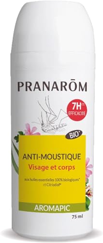 Pranarôm Roller Anti-Moustiques Bio : Protection Naturelle Efficace 7h