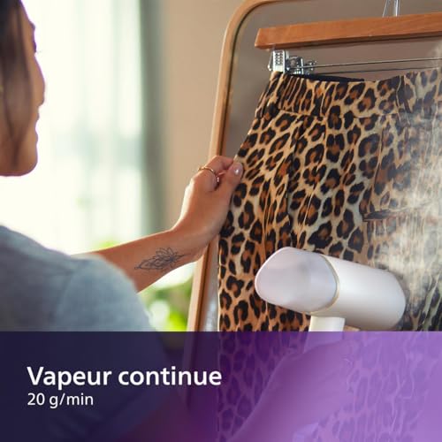 Philips Défroisseur à Main 3000 Séries STH3020/10 : Rapide, Efficace et Pratique
