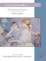 Essential Keyboard Duets Vol. 8 : 45 Teacher/Student Selections for Piano - 4 Hands