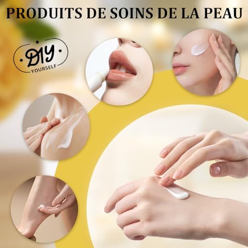 Cire d'abeille Bio VEGISHINE 200g : Pure et Naturelle pour Cosmétiques, Bougies & Soins de la Peau