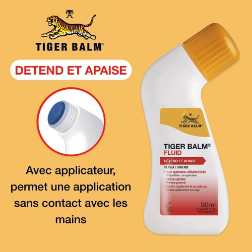 Baume du Tigre Blanc 30ml & Baume du Tigre Fluid 90ml - Lot Apaisant pour Détente et Bien-être