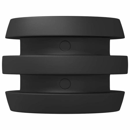 vidaXL Bumpers de Table de Baby-Foot 16 pcs Noir - Accessoire de Jeu Durable et Élégant