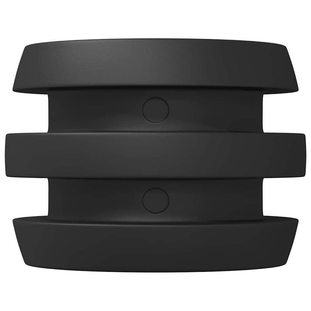 vidaXL Bumpers de Table de Baby-Foot 16 pcs Noir - Accessoire de Jeu Durable et Élégant