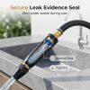 Embout de Tuyau d'Arrosage Haute Pression Réglable - Accessoire Robuste pour Jardin et Nettoyage
