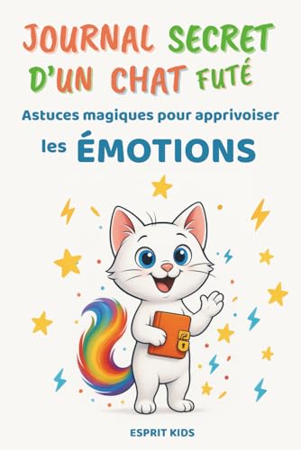 Journal Secret d'un Chat Futé : Histoire pour enfants sur la confiance et la gestion des émotions (6-10 ans)
