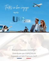 Ugozen Pochette Carte Grise Luxeo : Étui Chic et Pratique pour Vos Documents de Voiture
