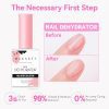 Makartt Nail Primer & Déshydrateur d'Ongles : Base Gel Longue Tenue pour Vernis Gel