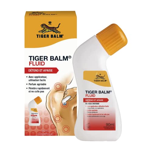 Baume du Tigre Blanc 30ml & Baume du Tigre Fluid 90ml - Lot Apaisant pour Détente et Bien-être