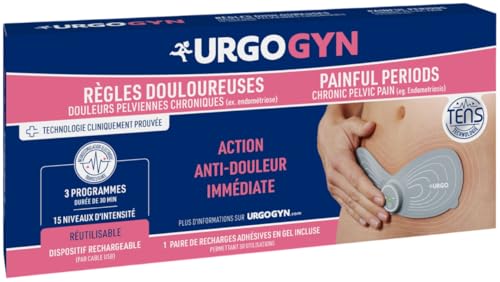URGOGYN : Électrostimulateur pour Règles Douloureuses et Douleurs Pelviennes Chroniques - Soulagement Immédiat et Durable