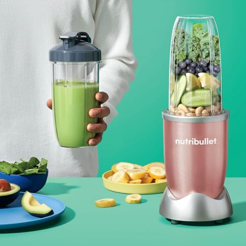 Nutribullet Pro 900W Blender Électrique et Hachoir - Rose Gold 700ml