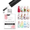 Makartt Colle Gel pour Faux Ongles - Adhérence Forte pour Extensions et Transferts UV/LED - 15ml