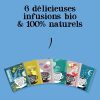 CLIPPER Coffret Découverte Infusion Bio - 60 Sachets Variés - Saveurs Naturelles et Éthiques