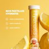 HYDRATIS Pastilles Électrolytes Miel Citron - Amélioration Hydratation et Énergie - Formule Isotonique - Sport, Récupération, Bien-être - 40 Pastilles