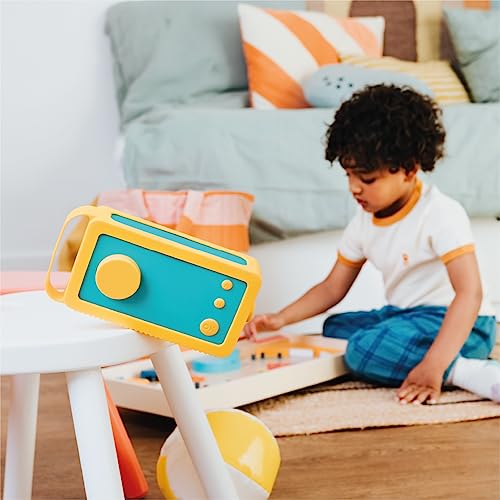 Lunii Ma Fabrique à Histoires Verte avec Coque Odile Jaune : Conteuse Interactive pour Enfants 3-8 Ans