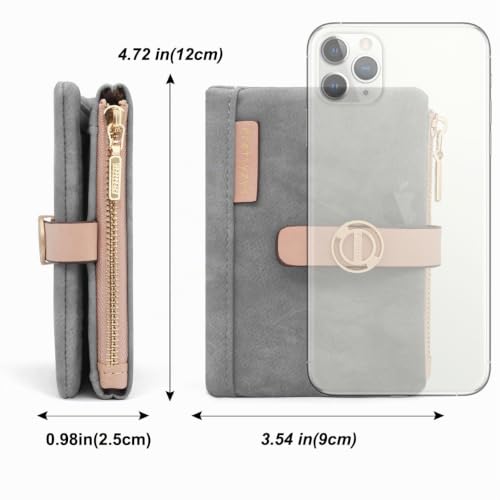 REETEE Portefeuille Femme PU Cuir Petit Format - Élégance et Praticité au Quotidien