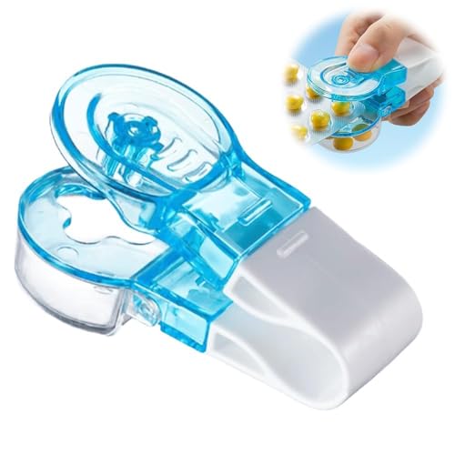 Pilulier Portable : Extracteur de Pilules Facile pour Voyage et Usage Quotidien
