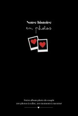 Notre histoire en photos : Carnet de couple à remplir pour immortaliser vos souvenirs - Album personnalisé format A5, idée cadeau romantique