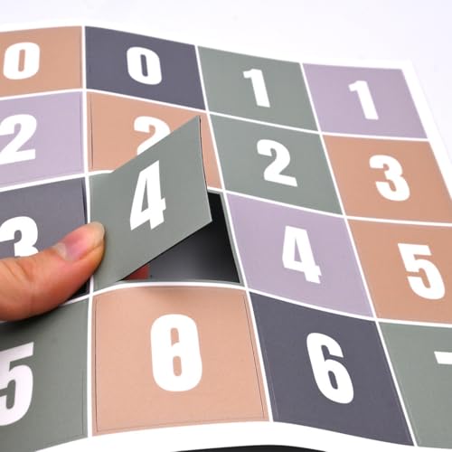 FERFLEX Calendrier Mural Magnétique Annuel Blanc - Planning Familial et Organisation Bureau - Kit Complet avec Magnets et Feutre Effaçable