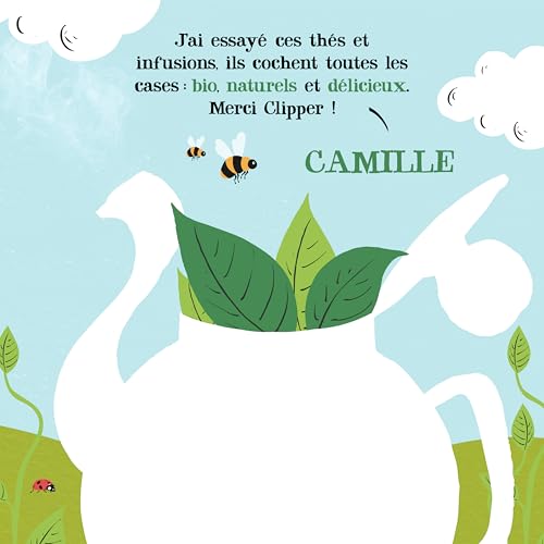 CLIPPER - Thé Vert Bio Léger et Rafraîchissant - Maxi Format Professionnel - 250 Sachets