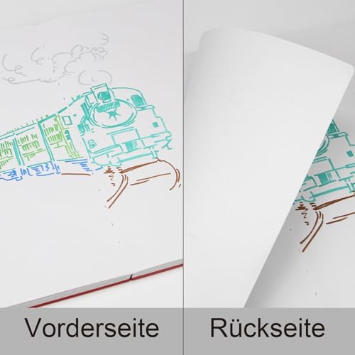 Carnet de croquis A4, Couverture rigide en cuir, 98 pages, idéal pour étudiants, artistes et professionnels