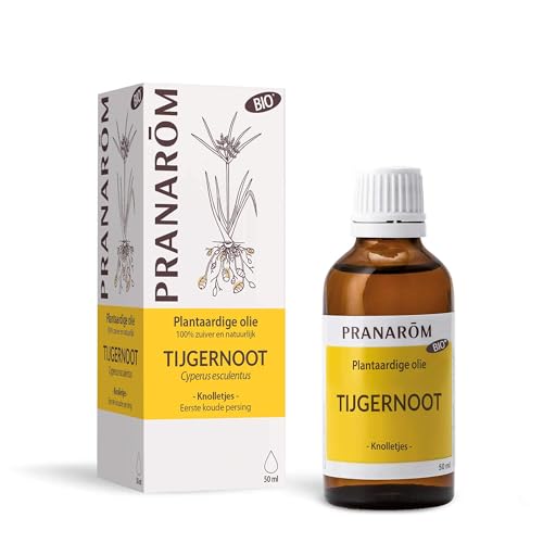 Huile Végétale de Souchet Bio Pranarôm - Soin Assouplissant et Nourrissant pour Peau Sèche, 50 ml
