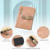 REETEE Portefeuille Femme PU Cuir Porte Monnaie Petit Format - Rose