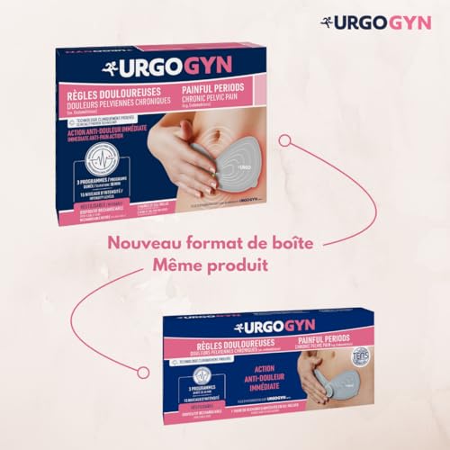 URGOGYN : Électrostimulateur pour Règles Douloureuses et Douleurs Pelviennes Chroniques - Soulagement Immédiat et Durable