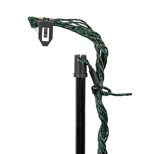 Filet à volaille StrongLine 110E - 25m, 110cm de haut, 9 piquets fibre de verre, électrifiable pour sécurité optimale