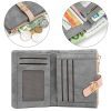 REETEE Portefeuille Femme PU Cuir Petit Format - Élégance et Praticité au Quotidien