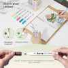 Arrtx 90 Marqueurs Acryliques Couleur Pointe Pinceau - Idéal Artistes Adultes Peinture Roche Bois Toile Loisirs Créatifs