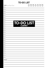 Carnet To Do List : Organisez vos tâches quotidiennes et restez motivé - Format A5, 110 pages