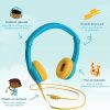 Lunii - Ma Fabrique à Histoires Bleue : Conteuse Interactive + Casque Audio + Coque + Histoires Incluses, 3-8 Ans, Fabriqué en France