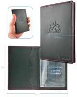 Ugozen Pochette Carte Grise Luxeo : Étui Chic et Pratique pour Vos Documents de Voiture