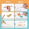 Arrtx Stylos de Peinture Acrylique : Lot de 36 Couleurs Vives avec Pointe Pinceau Flexible pour Artistes et Loisirs Créatifs