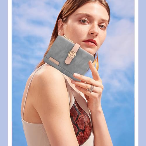 REETEE Portefeuille Femme PU Cuir Petit Format - Élégance et Praticité au Quotidien