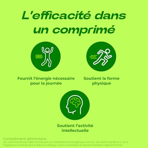 Berocca Energie Orange - Multivitamines et Minéraux pour Réduire la Fatigue - 2x45 Comprimés Effervescents
