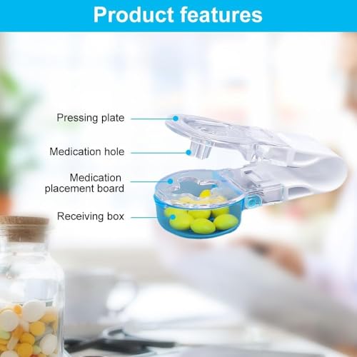 Pilulier Portable : Extracteur de Pilules Facile pour Voyage et Usage Quotidien