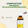 Pranarôm Huile Végétale Amande Douce Bio 100 ml - Soin Naturel et Pur