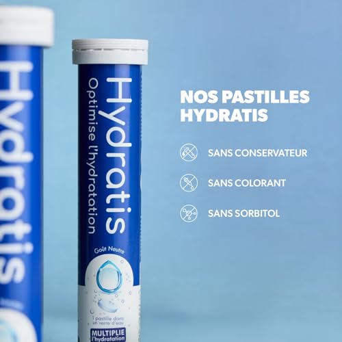 HYDRATIS - Kit Découverte Pastilles Électrolytes - Mix 3 Arômes pour Hydratation & Énergie