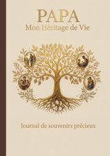 Papa, Mon Héritage de Vie : Journal-Mémoire à Compléter pour Transmettre Souvenirs et Valeurs