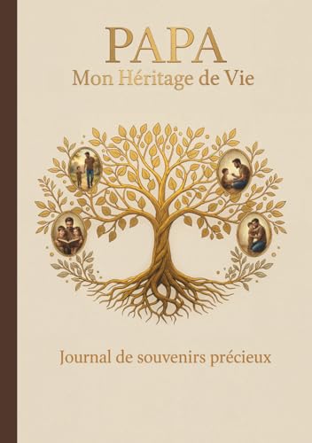 Papa, Mon Héritage de Vie : Journal-Mémoire à Compléter pour Transmettre Souvenirs et Valeurs
