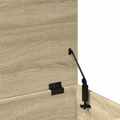 vidaXL Boîte de Rangement Chêne Sonoma 100x42x46 cm en Bois d'ingénierie - Coffre Polyvalent