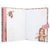 TOPModel Leoheart - Journal Intime Musical avec Serrure et Code, Rose et Léopard, 80 Pages Illustrées