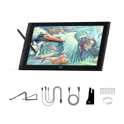 XPPen Artist 16 3rd (Édition 2026) - Tablette Graphique 15,4" avec Molette X-Dial, 8 Raccourcis, Stylet X4 16k Niveaux de Pression