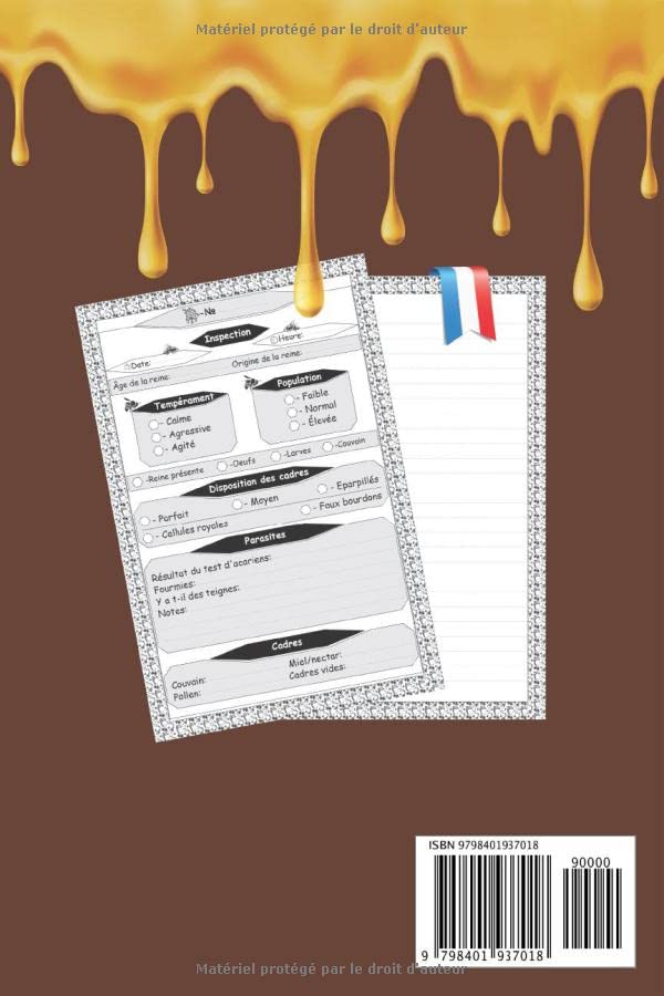 Carnet de l'Apiculteur : Journal Pratique pour le Suivi de Vos Ruches