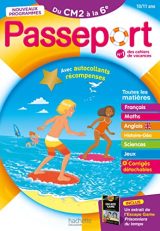 Passeport CM2 vers 6ème : Cahier de vacances 2026 pour enfants de 10-11 ans