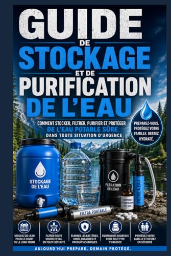 Guide de stockage et de purification de l'eau : Sécurisez votre approvisionnement en eau potable en cas d'urgence